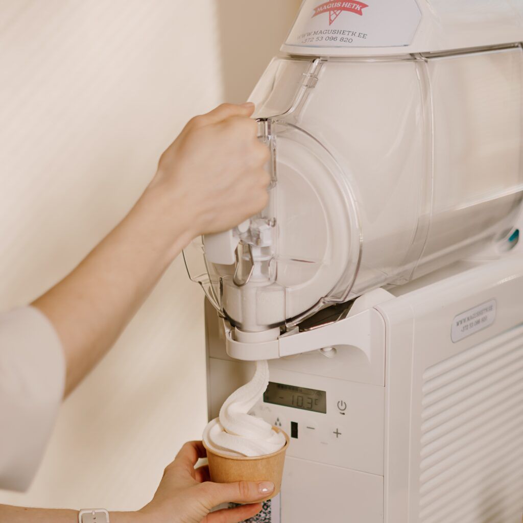 Jäätisemasina kasutamine